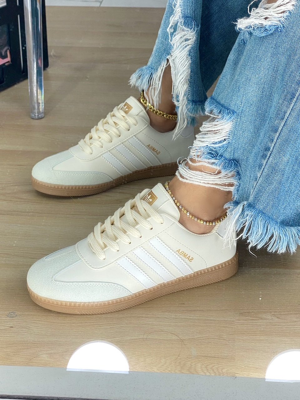 TENIS SAMBA BEIGE